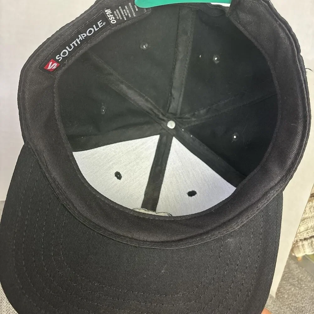 Southpole Men's Black and Green Astronaut Bear Hat
